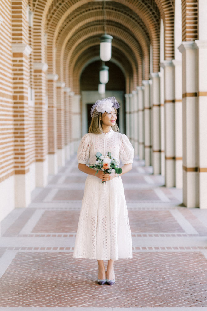 outdoor bridal portrait in houston texas