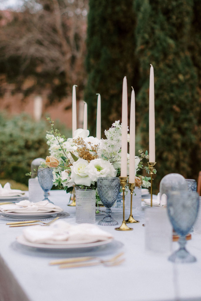 fine art wedding table details inspiration