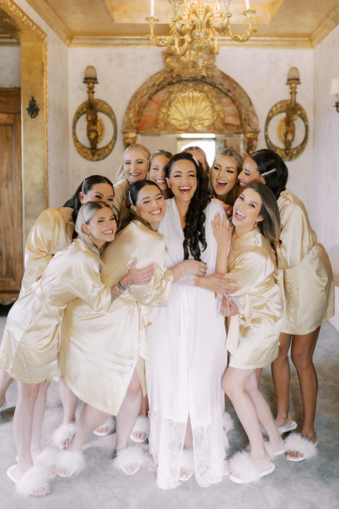 bridal party bridesmaids goals